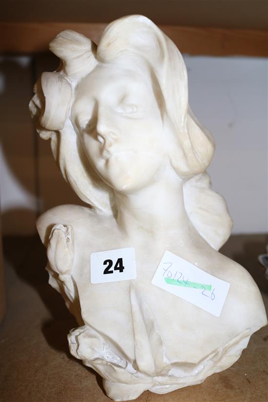 Marble bust